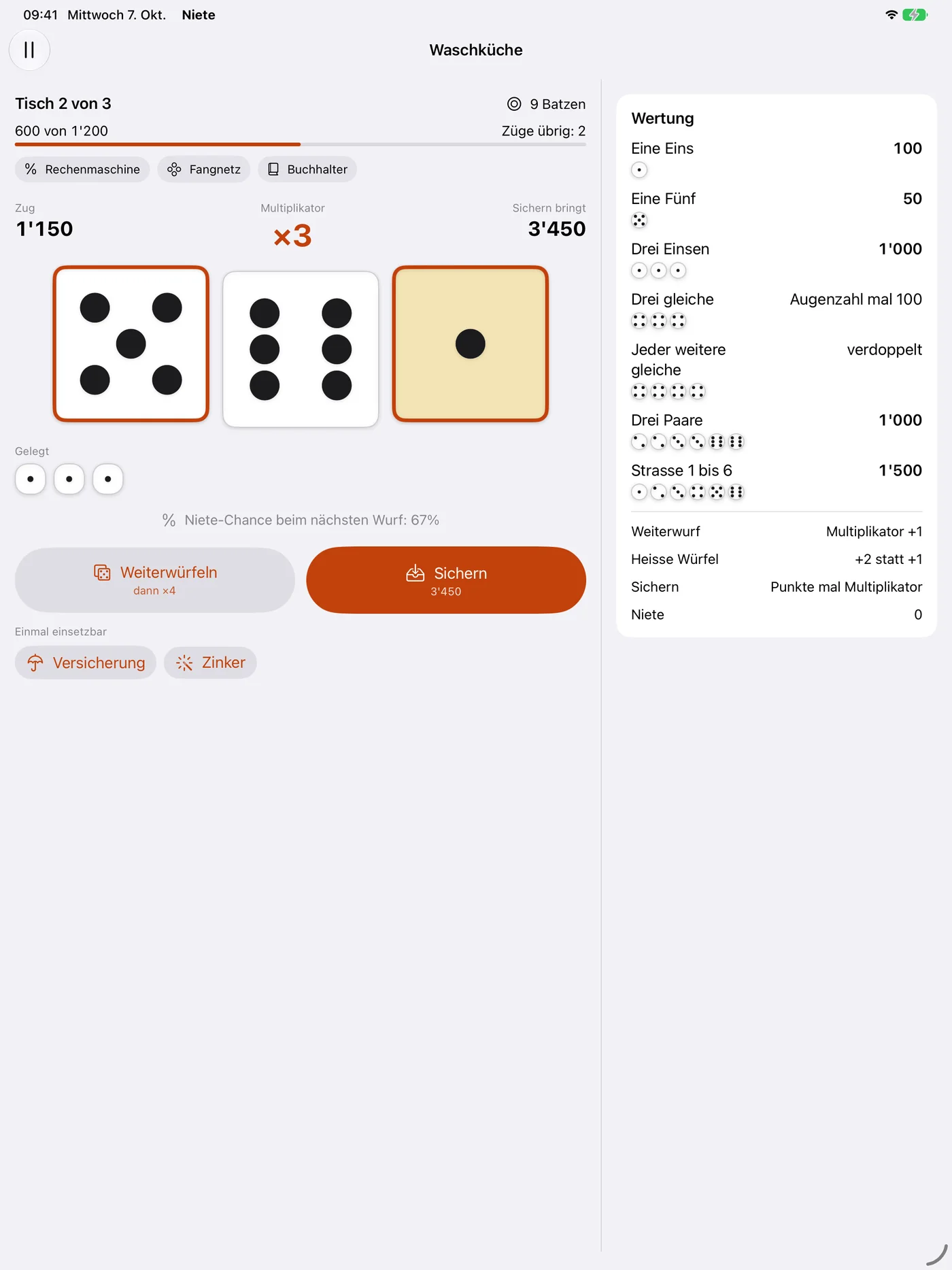 Bank it or roll again?